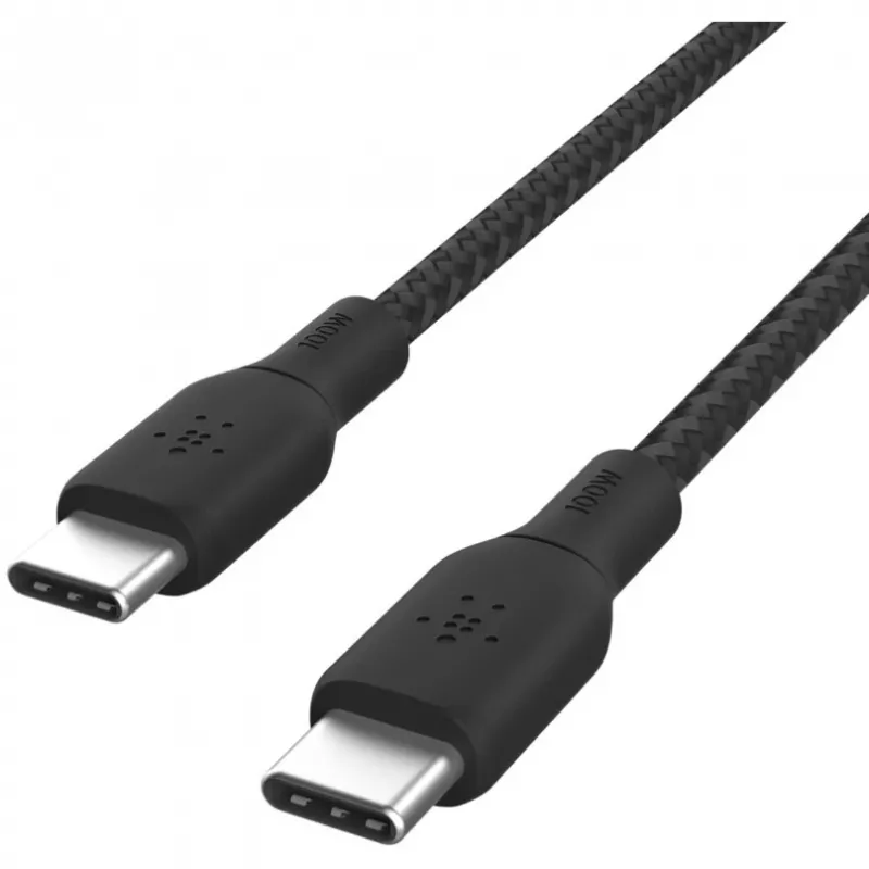 USB-kaapeli Belkin CAB014bt3MBK 3 m USB-C musta USB 2.0