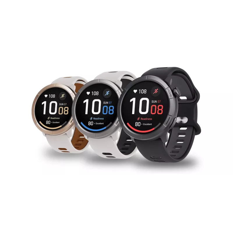 Stelio rannekello STSWA102BT Activ Pro GPS 46 mm musta titaanikuori