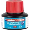 Edding FTK 25 tussin täyttömuste, vesipohjainen, punainen