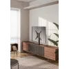 Gembird TVS-D55S-01 pöytä-TV-teline (kääntyvä), 23–55, musta