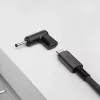 Akyga AK-ND-C05 lataussovitin USB-C – DC 3,5 x 1,35 mm kannettaville tietokoneille, 18,5–20 V, 100 W