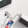 LogiLink UA0343 USB-C-moniporttikeskitin alumiini USB 3.2 2nd Gen Mult