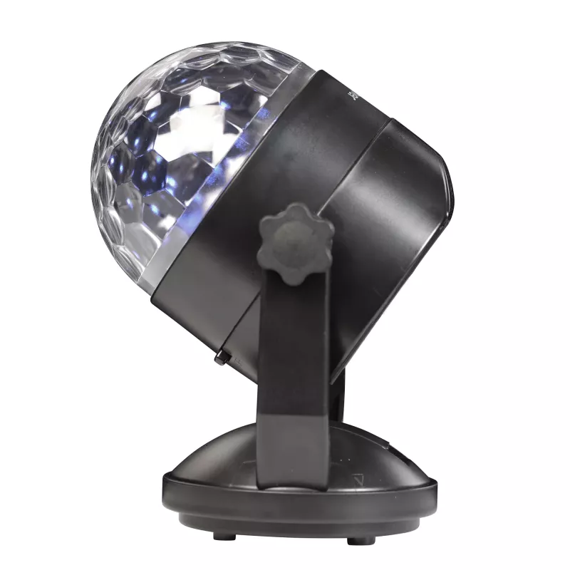 LED-disko-pallo DENVER LDB-319 – kompakti LED-juhlavalo, malli 117220200040