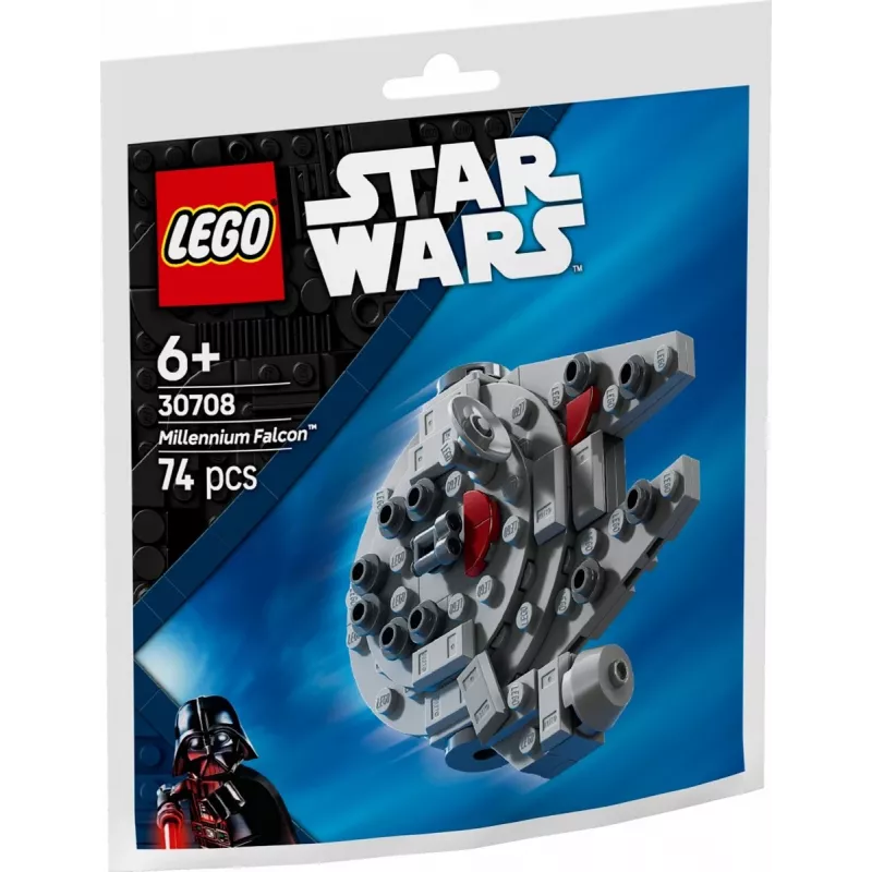 LEGO rakennuslelu 30708 Star Wars Millennium Falcon Mini-Modell Polybag, pieni keräilysarja