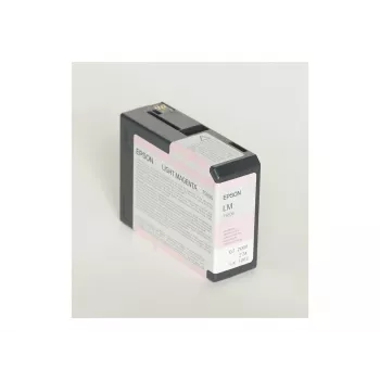 Epson yksittäispakkaus vaaleanmagenta T580600, vaaleanmagenta, pigmenttimuste, 80 ml, 1 kpl