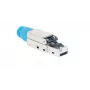Lanview LVN125465-CAT8.1 kaapelitarvike RJ45 sinkki 15x45x15 mm