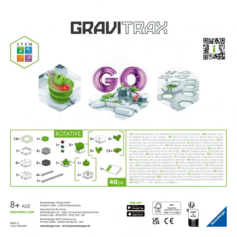 GraviTrax GO Rotative Ravensburger monivärinen 23703
