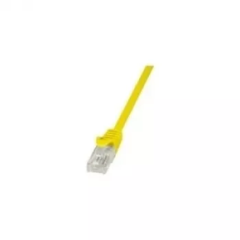 Verkkokaapeli LogiLink 3m RJ-45 Cat6 U/UTP keltainen