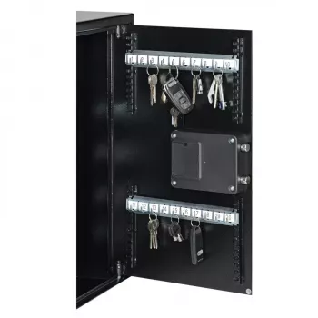 Seinäturvakaappi Yale YKB/550/DB1 elektroninen lukko musta 350x130x550mm