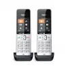 Gigaset COMFORT 500HX duo Analoginen/DECT-puhelin numeronäytöllä musta, hopea