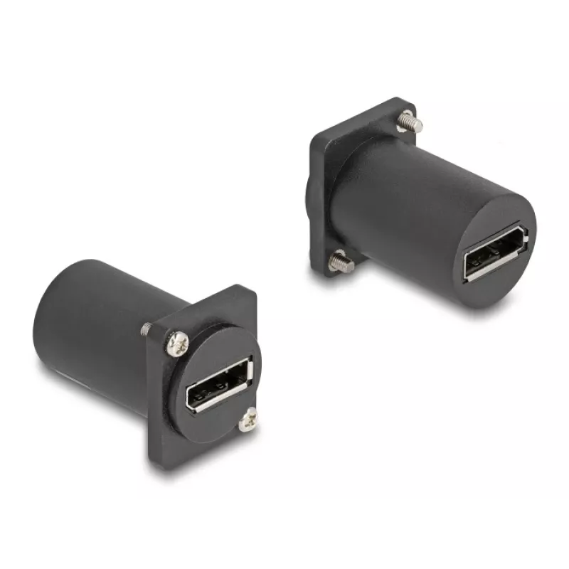 DeLOCK D-tyypin moduuli DisplayPort naaras-naaras 4K musta
