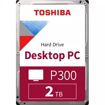 HDD Toshiba P300 2 TB 8,9 cm (3,5 tuumaa) Serial ATA 5400 kierr./min