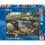 Schmidt Spiele 59636 Thomas Kinkade Disney Liisa Ihmemaassa palapeli, 1000 palaa, ääriviivaleikkaus, sarjakuvat