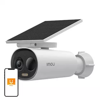 IP-valvontakamera IMOU Cell 3C All-in-One – 3 MP (2304×1296), 2,8 mm, Wi‑Fi, PIR, IP66, 5000 mAh akku, 121° kuvakulma