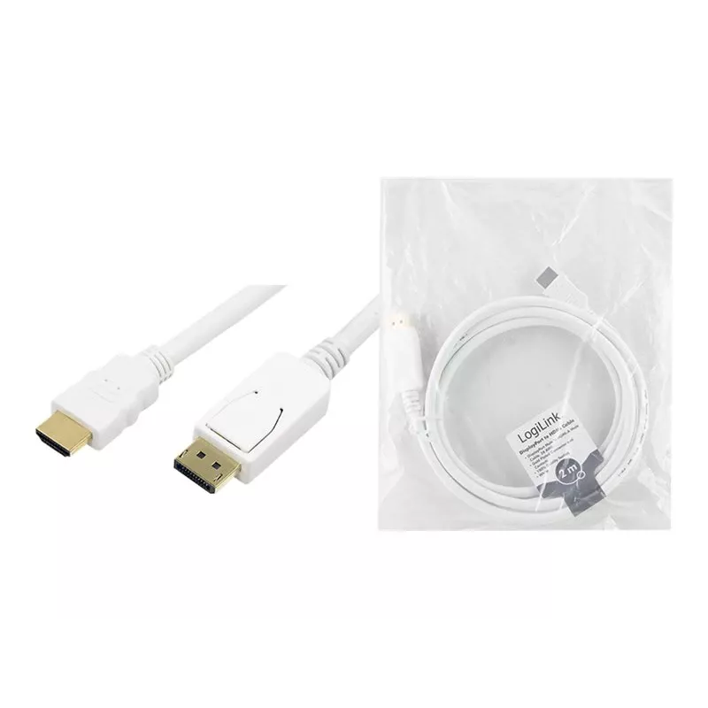 Kaapeli HDMI-DP LogiLink CV0055 2 m
