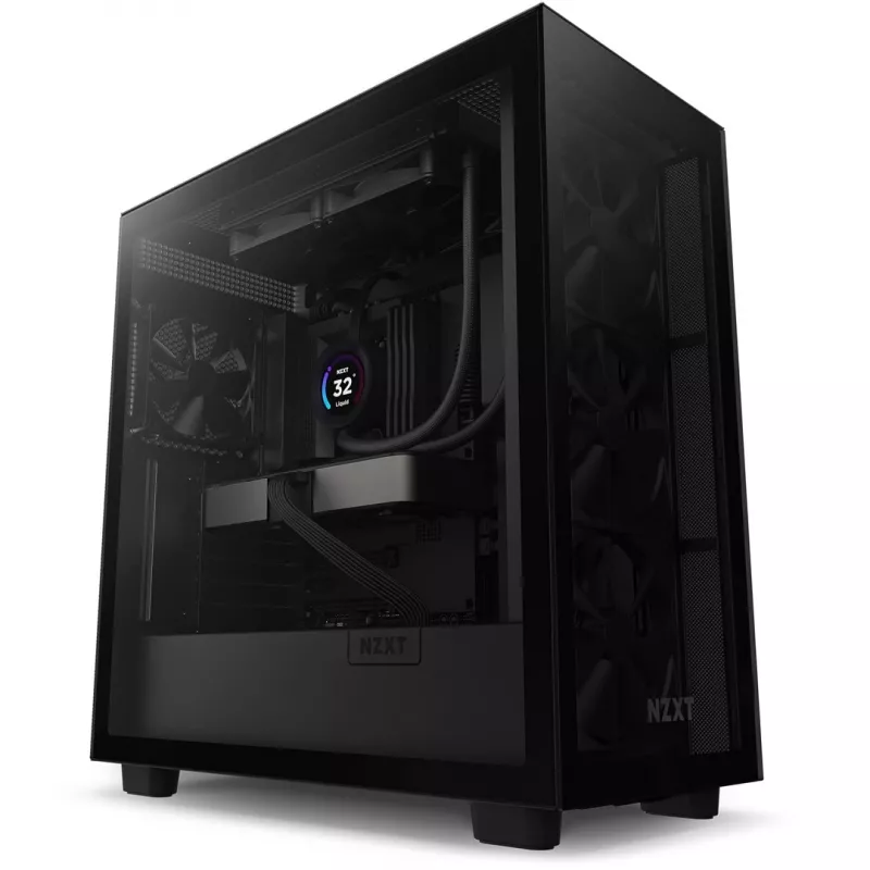 All-in-One-nestekühler NZXT Kraken Elite 240 12 cm musta