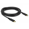 USB-kaapeli DeLOCK 83325 USB 2.0 3 m USB-C musta