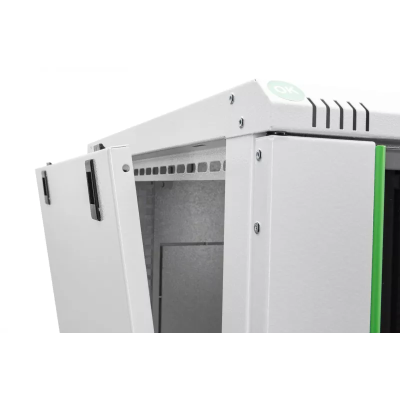 Seinäasennuskaappi Digitus DN-19 12U-6/6-EC