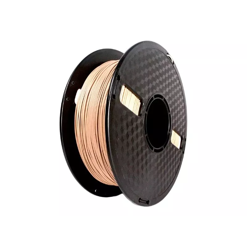 Flashforge filamentti, PLA | 3DP-PLA-WD-01-NAT | 1,75 mm halkaisija, 1 kg/rulla | puunvärinen luonnonmateriaali