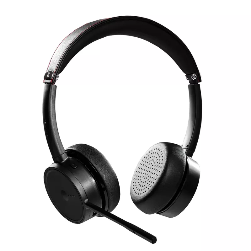 Tellur Voice Pro Wireless -kuulokemikrofoni puhelinkeskuskäyttöön musta TLL411007