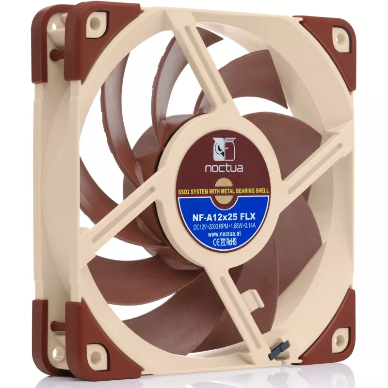 Noctua NF-A12x25 FLX 120 mm kotelotuuletin