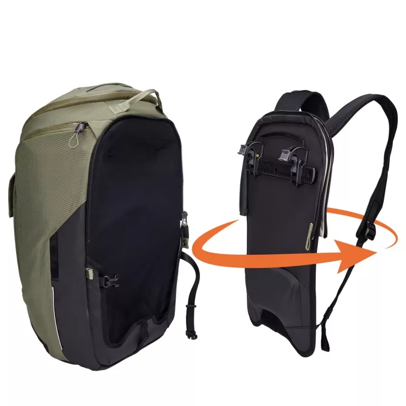 Thule 5092 Paramount Hybrid -pyöräilylaukku 26L Soft Green