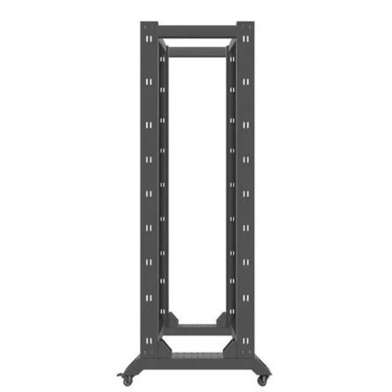 Lanberg OR01-6842-B 19 tuuman avoin räkki, 42U, 600x800 mm, musta