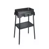 Severin PG 8596 pöytäsähkögrilli, 2000 W, suorakaiteen muotoinen ritilä, musta, kiertosäädin