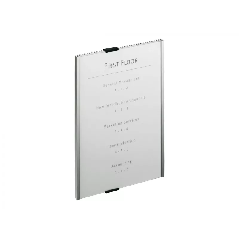 Durable infokyltti akryyli alumiini hopea 4806-23