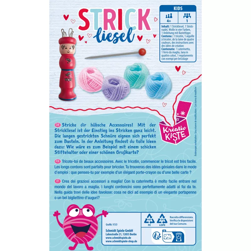 Strickspule, käsityöt Revision 2025