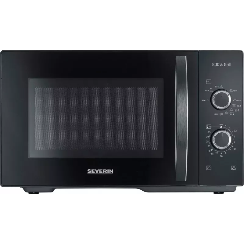 Yhdistelmämikroaaltouuni Severin MW 7785 25L 800W musta