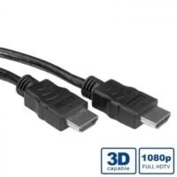 HDMI High Speed -kaapeli + Ethernet VALUE uros/uros 7,5 m