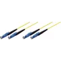 Tecline 39980001 kuitu-kaapeli 2 m 2x E-2000 OS2 keltainen (39980001)