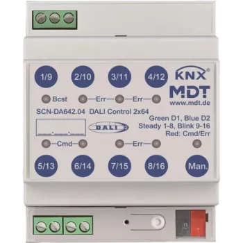 MDT SCN-DA642.04 DALI Control 2x64 yhdyskäytävä, 4TE, REG (SCN-DA642.04)