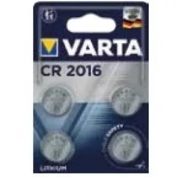 Kertakäyttöparisto Varta 06016 101 404 CR2016 litium 20 mm