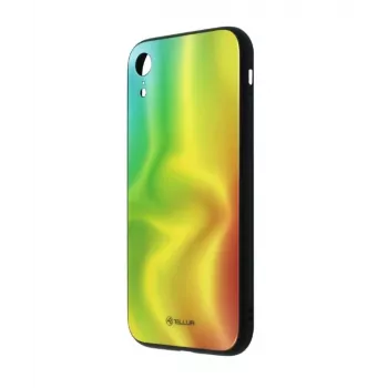 Tellur Cover Glass print -näytönsuojalasi iPhone XR — koristeellisesti painettu karkaistu lasi