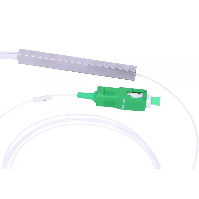 Kaapelisplitteri Extralink Splitter 1:8 PLC SC/APC 900µm 1,5m vihreä valkoinen