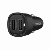 CANYON autolaturi OnDrive 24 24W 2xUSB-A musta