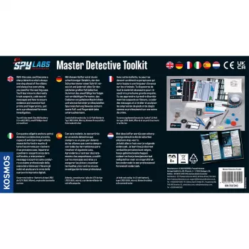 Spy Labs Incorporated Master Detective Toolkit V1, etsiväsarjat kansainvälinen versio