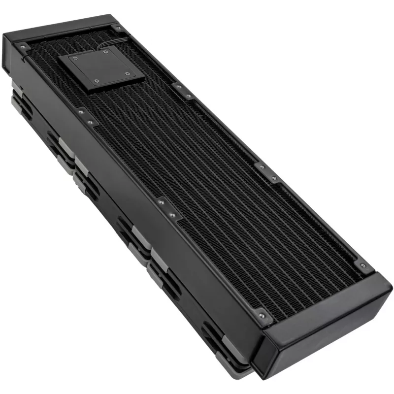 Jäähdytin SILVERSTONE SST-XE360PDD 360mm vesijäähdytys, musta/hopea