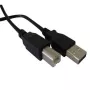 USB 2.0 -kaapeli AM – BM, 1,8 m