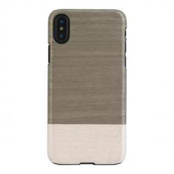 Älypuhelinkotelo man and wood iPhone X/XS — musta, suojaava kova takakuori