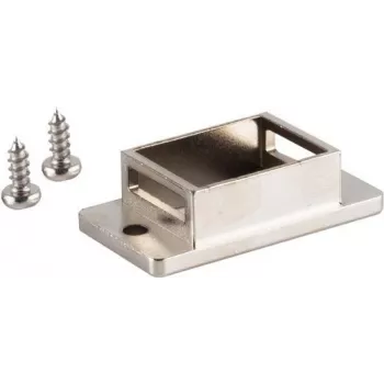 Verkkosovitin Keystone-kehys ShiverPeaks 08-10105 metallinen Keystone-insertti paneeliasennukseen