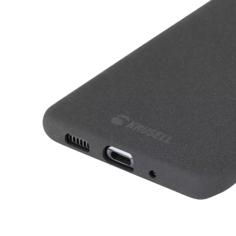 Krusell Essentials SandCover -suojakuori Samsung Galaxy S20+ -puhelimelle, musta