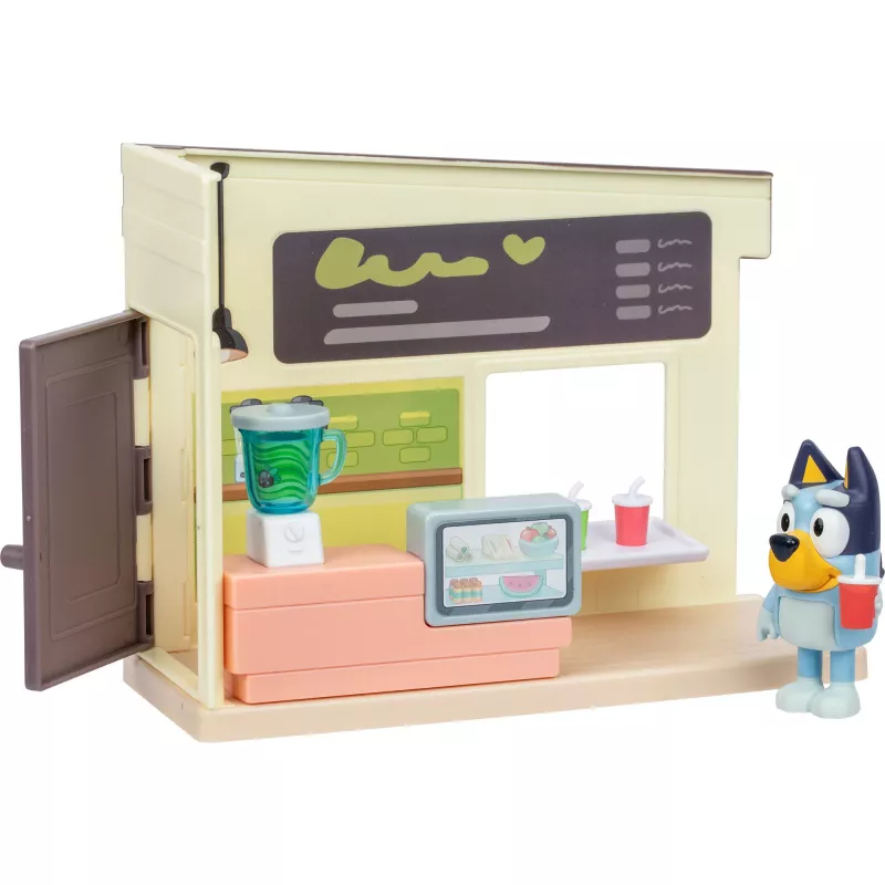 Figuurisetti Bluey Mini Juice Shop