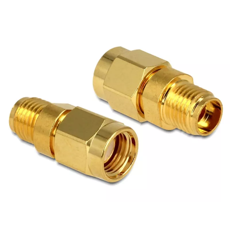 DeLOCK - HF-adapteri - RP-SMA (M) - SMA (W) (88728)