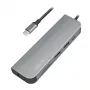 LogiLink UA0343 USB-C-moniporttikeskitin alumiini USB 3.2 2nd Gen Mult