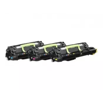 Lexmark - 3 kpl:n pakkaus - keltainen, syaani, magenta - alkuperäinen - värikasetti LCCP - Lexmark CS820, CX820, CX825, CX860 (72K0D50)