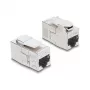 Keystone-liitin DELOCK RJ45-rasia-RJ45-rasia — inline-verkkoliitin (malli 90796)