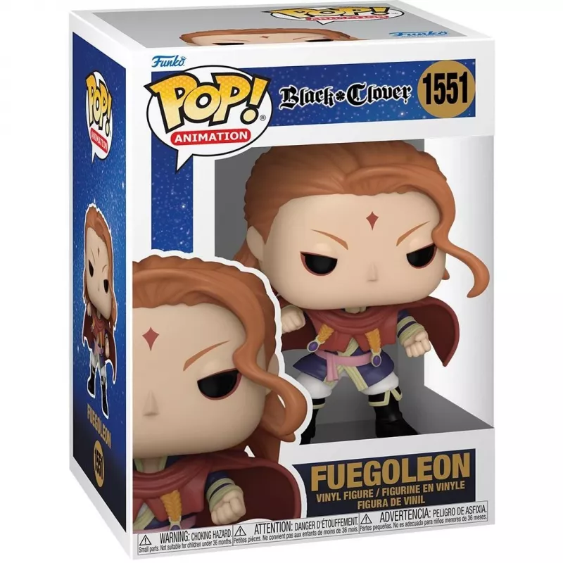 Funko Pop -figuuri musta Clover Fuegoleon 10 cm (143273)
